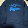 Used LACOSTE Long sleeve cut and sew, long T-shirt, vintage logo print
