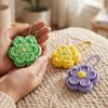 Crisp Click Sound Flower Mechanical Clicker Keychain 3D Print Flower Clicker Pendant  Gift Giving