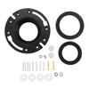 RV Toilet Seal and 3" Socket Flange Kit for RV 300/310/320 Toilets #385345892 Flange #385311658 Flush Seal #385311652 Base Seal