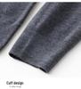 2026 Spring/Summer Women's Fine Wool Hooded Knit Cardigan - Solid Color, Double Zipper Design.