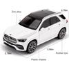 1/24 масштаб, литой игрушечный автомобиль Benz GLE 350 из сплава со звуком и светом, коллекционная модель автомобиля для детей, подарок