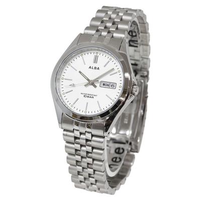 Стандартные кварцевые часы AQGK471 Серебристые [Seiko Watch] Мужские