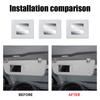 ydsh2 10/20Pcs Car Nickel Metal DecorationAuto Indoor Badge Stickers For Seat FR Leon Cupra MK1 Toledo lbiza 6j Ateca Altea Arosa Exeo