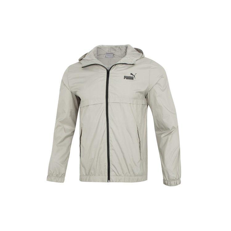 Puma Куртки Мужские Серо-зеленый С капюшоном Умеренный Другое 849462-68