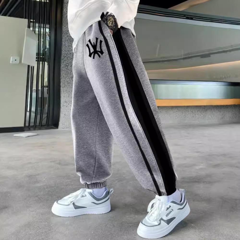 2024 Boys' Trendy Autumn Sweatpants: Stylish Sportswear for Young and Teen Boys