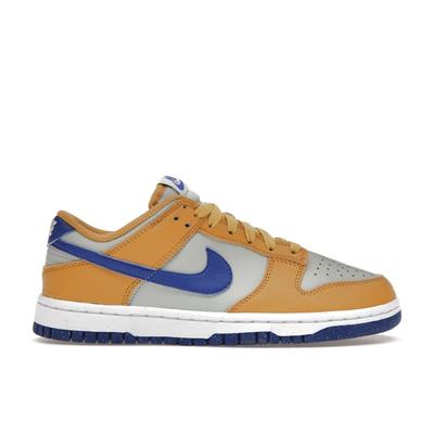 Dunk Low Next Nature Wheat Gold Royal Женские кроссовки Коричневые Hyper-Royal Светло-Серебристые DN1431-700