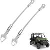 2PCS Tailgate Cable Compatible With Polaris Ranger 2005-2006, 500 2005-2010, 700 2005-2009, 800 2010-2016, 900D 2011-2014 Tail Gate Cable Replace #