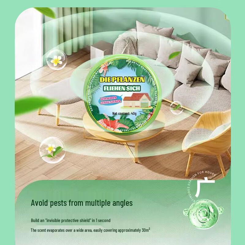 COODORA Plant-Based Mosquito Repellent Pendants (3-Pack)