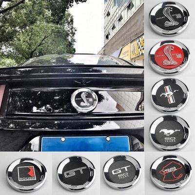 1 шт. 15 см Металлическая эмблема значка автомобиля Задняя наклейка Декорация Логотип 50 лет SHELBY GT для Ford Mustang RANGER Fiesta F150 Edge Escape