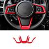 For Subaru Forester SK XV Crosstrek GT Outback Legacy BS BT Steering Wheel Cover Trim Interior Decorative Accessories