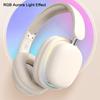 Беспроводные наушники с RGB-подсветкой Легкая конструкция Универсальные складные Bluetooth-совместимые игровые наушники с микрофоном