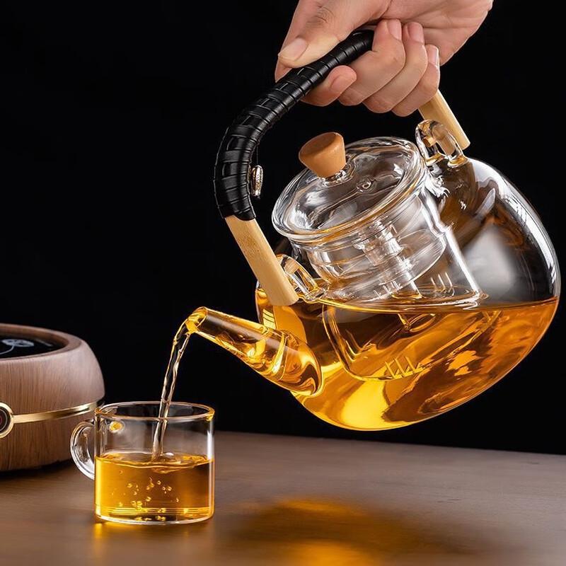 Многофункциональный чайник для здоровья Shangqi Glass и набор с электрической керамической плитой
