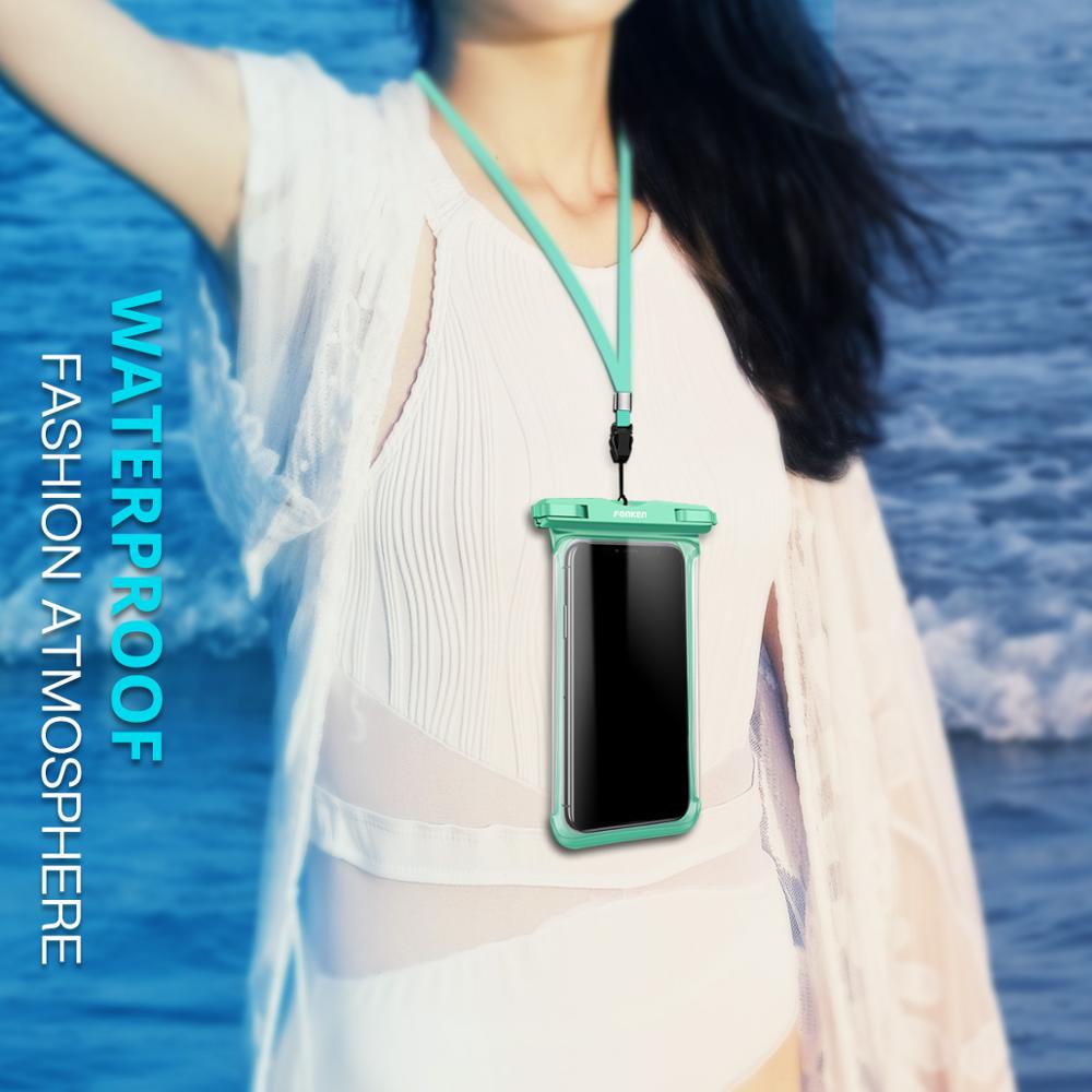 Прозрачный водонепроницаемый чехол для телефона