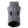 Dog Sweater Turtleneck Pet Sweater Warm Knitted Pullover Stretchy Knitwear Dogs Clothes for Fall Winter Small Dogs Puppies