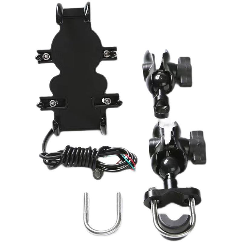 Кронштейн для навигатора на руль и крепление для рации BMW F750GS/F850GS/R1250GS/ADV
