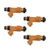 4PC Fuel Injectors 5VX-13761-00-00 For Yamaha FZ6 04-09 FZ6R 09-17