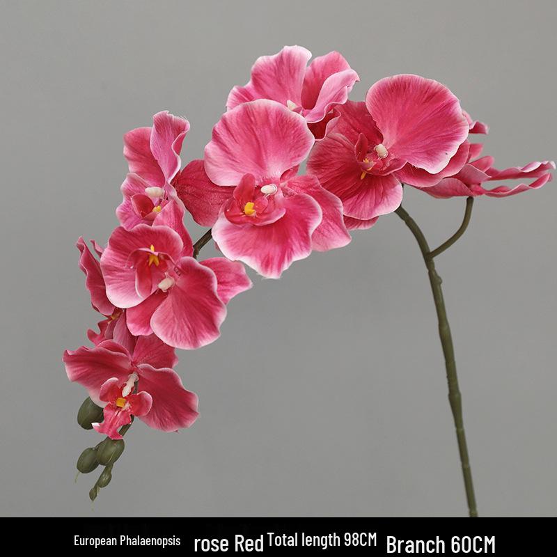 Роскошный реалистичный искусственный цветок фаленопсиса для свадеб и домашнего декора