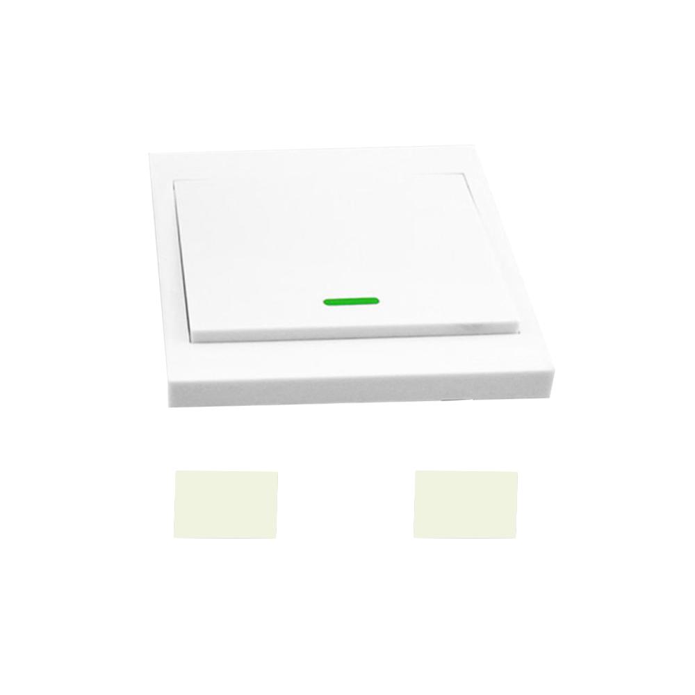 Кнопочный настенный выключатель SONOFF, пульт дистанционного управления, 1 группа, 86 типов, панель включения/выключения, 433 МГц