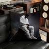 Rapper WWerenoisS Pillow Case Square DoubleSided Printing Short Plush Sofa Cushion Cover Bedroom Bedside Pillow
