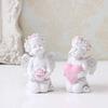 Angel Figurine, Angel Rose, Angel, 2-Piece Set