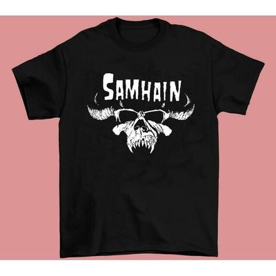 Новая футболка Samhain Boys Band Подарок для фанатов Черная Унисекс Унисекс Футболка