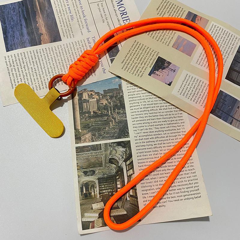 Anti-Lost Hanging Rope Phone Backpack Keychain Flashlight Camera Lanyard High Strength Parachute Cord Paracord