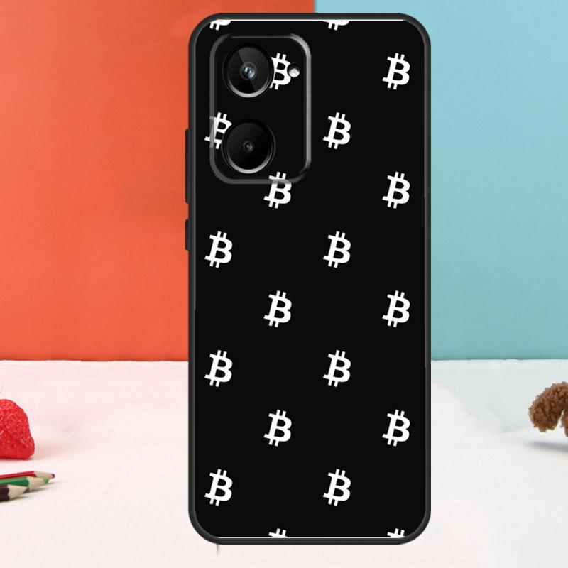 Чехол Bitcoin BTC для Realme GT7 Pro GT6 10 11 12 13 14 15 Pro Plus C55 C67 C63 C61 C53 C31 C71 C75 C65