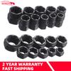 10Pcs/Set Damaged Bolts Nuts Black Nuts Screws Remover Extractor Removal Tools Set Threading Tool Kit Car Hub Multipurpose Screw