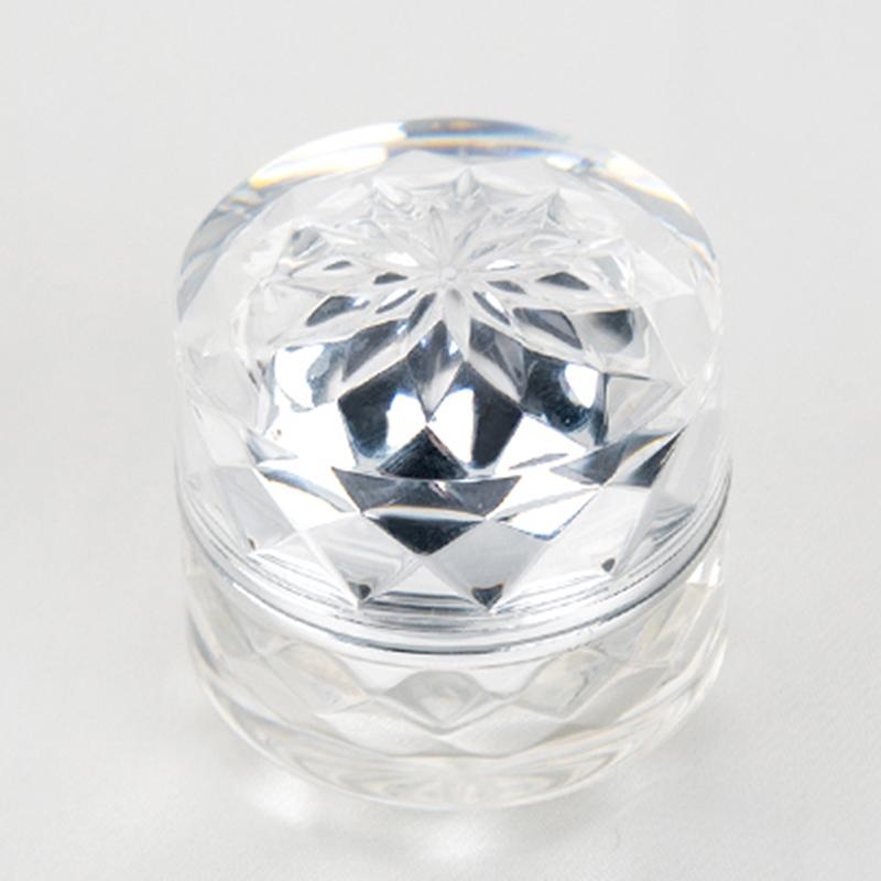 7г Пустая акриловая пластиковая банка для упаковки крема, бальзама, ногтей, свечей, косметики, дорожный контейнер для хранения с внутренней крышкой