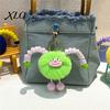 Soft Plush Keychain Sausage Mouth Creature Keychain, Cartoon Fuzzy Ball Keyring Pendant, Car Key Holders Decorative for Handbags Purses Backpacks