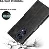 Coque de Protection - E.F.CONNECTION - pour OPPO Find X5 Pro - effet cuir - 2 verres trempés