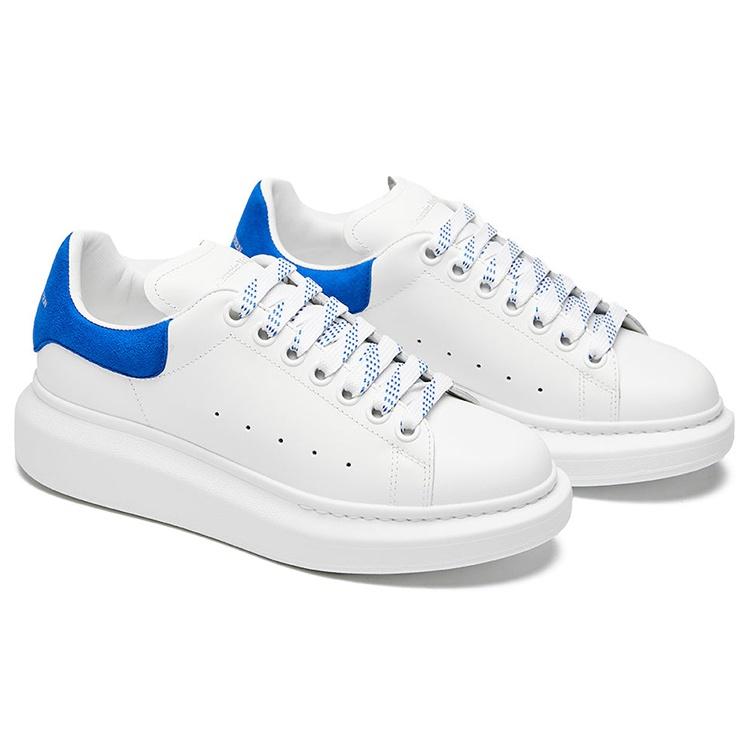 (WMNS) Alexander McQueen Oversized Shoes 'White Royal Blue' Women's 719412WHGP78981