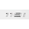ABS Car Rear Trunk Letters Logo Badge Emblem Sticker For BMW 1 Series 116i 118i 120i 125i 130i 135i 140i E81 E82 E87 E88 F20 F21 CL3