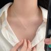 Милое ожерелье-бантик, женская индивидуальность, легкая роскошь, небольшой и популярный дизайн, чувственная цепочка для воротника