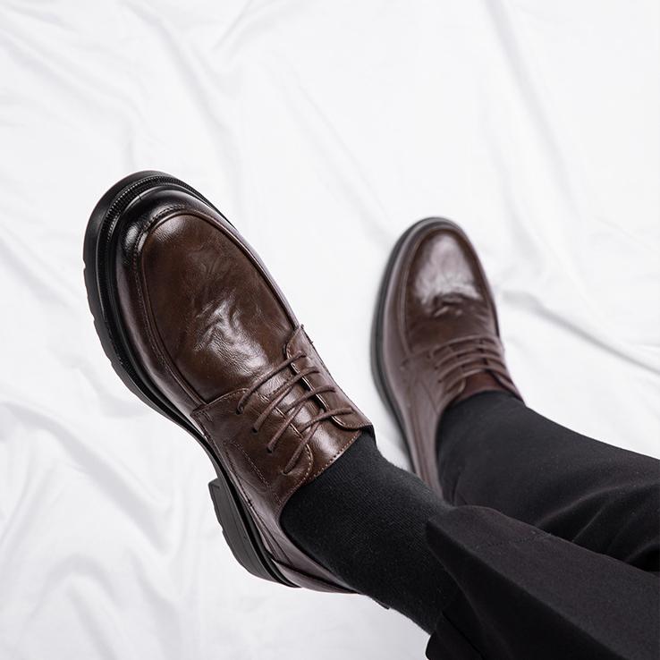 Мужские кожаные повседневные туфли-броги, роскошные брендовые мягкие мужские кроссовки, дышащие мужские свадебные туфли для ходьбы