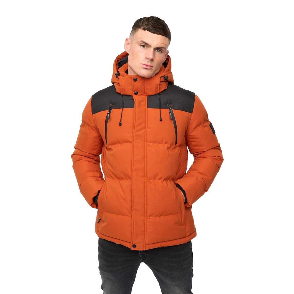 Crosshatch Mens Menray Colour Block Jacket