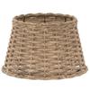 VidaXL Lampshade Brown Ø38x23 Cm Wicker 364392