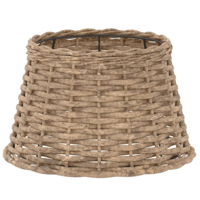 VidaXL Lampshade Brown Ø38x23 Cm Wicker 364392