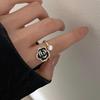 Retro Style Versatile Heart Open Ring for Women