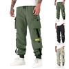 Casual Sports Pants Men's Loose Long Panel Fitness Running Training Pants