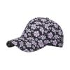 Korean version of flower baseball cap spring summer autumn outdoor sun protection sun hat casual trend cap flower cap