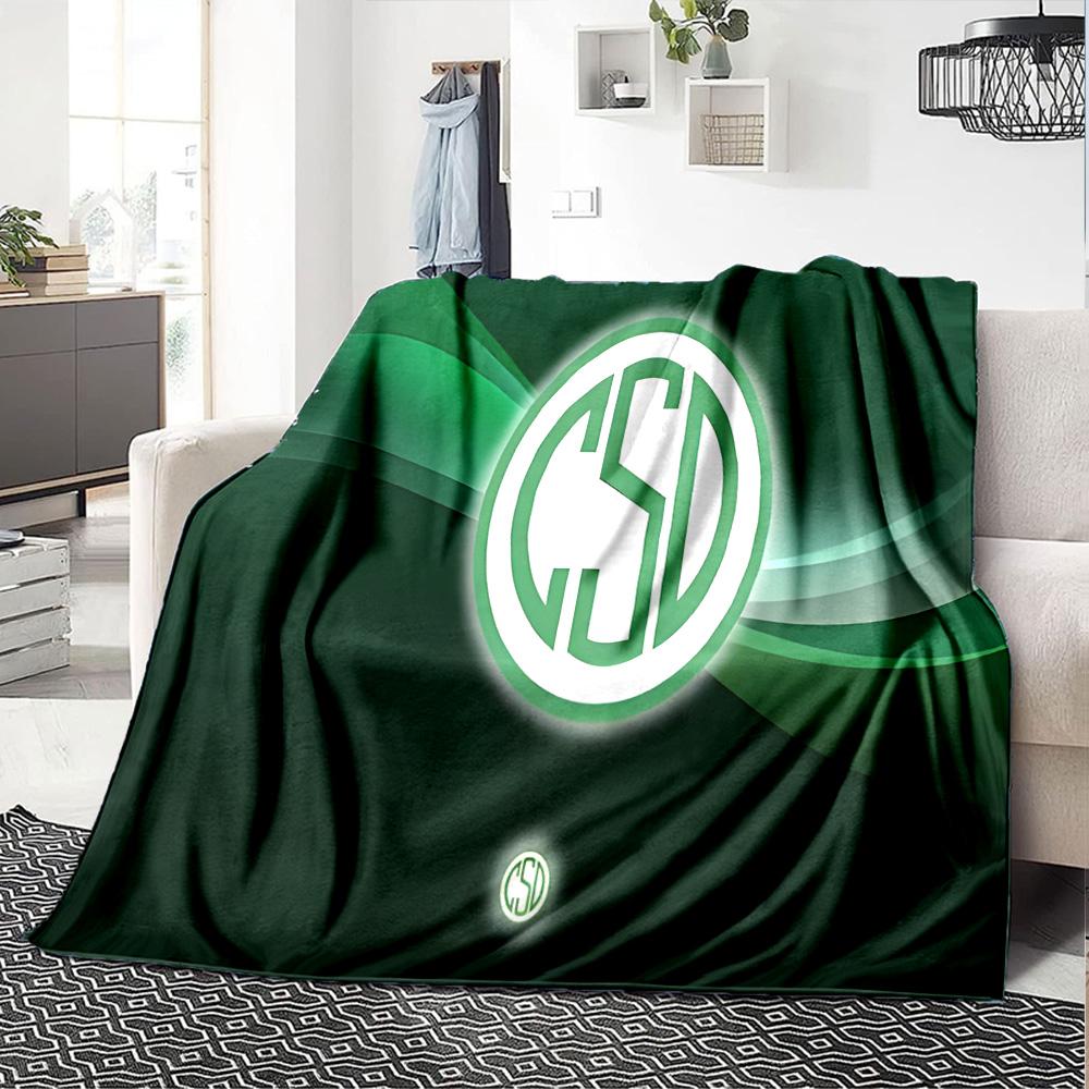 Desamparados Design Flannel Blanket, Soft Polyester, Modern Design, All-Season for Camping, Travel, Gifts for holidays or birthdays