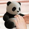 Panda Bear Stuffed Animal Panda Doll Soft Realistic Doll for Emotional Comfort Stress Hug Support Student Psychology Classroom