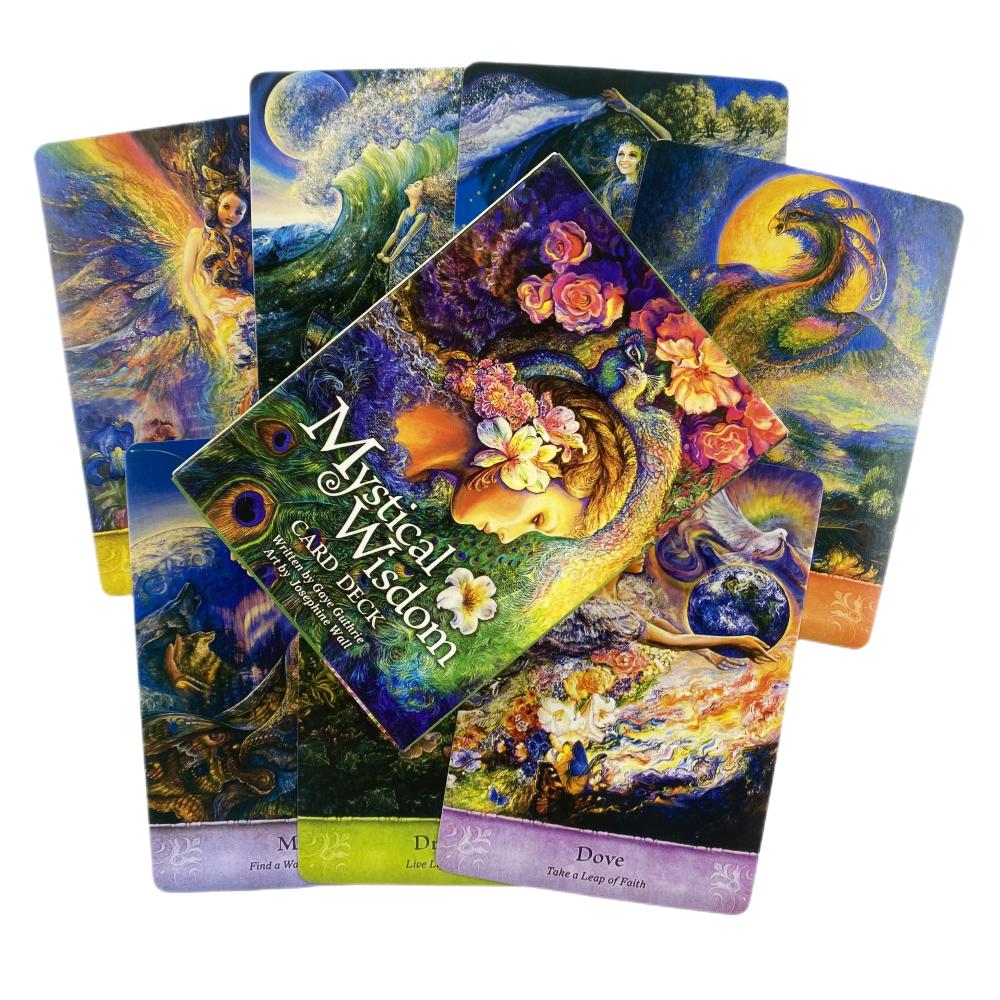 Morgan Tarot Cards Divination Deck English Versions Edition Oracle Board Playing INK Table Game For Party