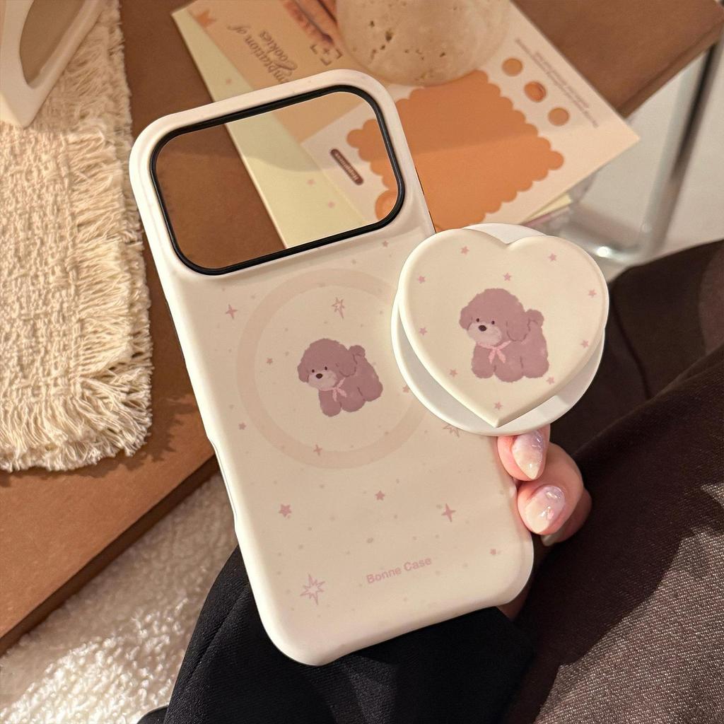 Милый Чехол для Телефона с Щенком для iPhone 16, iPhone 17 и iPhone 17 Pro Max