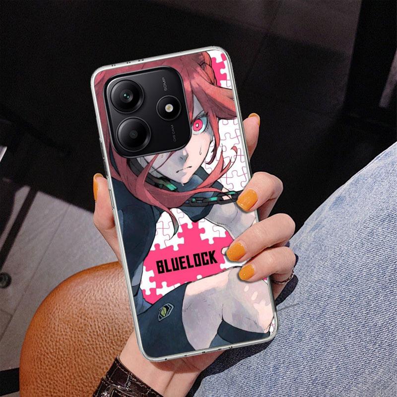 Blue Lock Chigiri Hyoma Phone Case For Xiaomi Redmi Note 15 14 13 12S 12 11 Pro Plus 14S 11S 11E 10 10S 11T 5G Personalized Cove