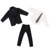 Casual Suit Male Doll Shirt Pants Top Coat 1/6 Doll Clothes Man Doll Suit Clothes  30cm Doll