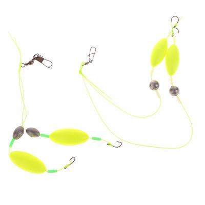 1 шт. 2 крючка Перевернутая донная оснастка Переверните Рыболовные поводки Крючок Iseni Рыболовный крючок Готовый к использованию Размер 3#-11# Карповые оснастки Рыболовная приманка