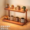 1PC cup holder, shelf, dining table, countertop, cup storage, desktop tea cup, water cup, coffee cup, tea set, finishing and display shelf