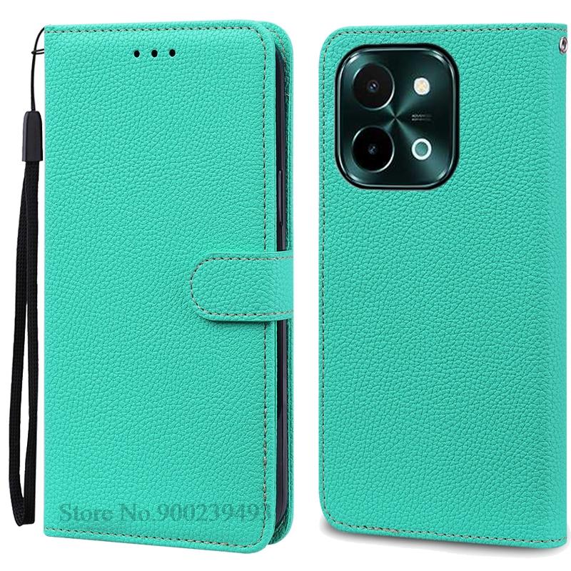 Чехол Y28 4G для Vivo Y28 4G, силиконовый чехол-бумажник из мягкой кожи с откидной крышкой для Vivo Y28, чехол Y 28, задняя крышка, чехлы